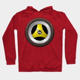 Pixelart 3 Spoke Wheel Hoodie